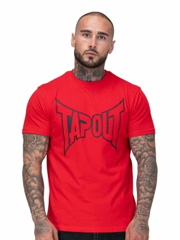 Футболка чоловіча TapOut LIFESTYLE BASIC TEE 940005-2514 L Red/Black (4255581589468)