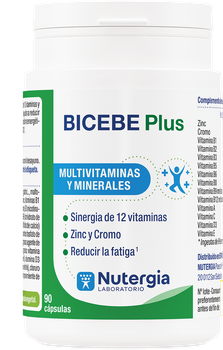Дієтична добавка Nutergia BICEBE Plus 90 капсул (8436031732009)