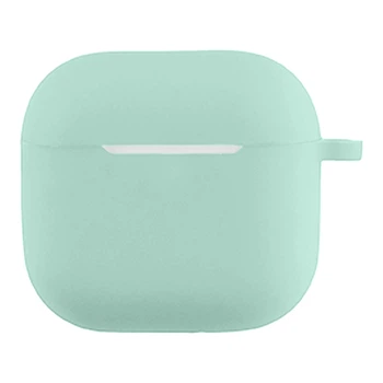Чехол Silicone Case с карабином для Airpods 5/Airpods 4 Sea Blue