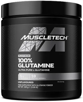 Glutamina MuscleTech Platinum 100% Glutamine proszek 300 g (631656260458)