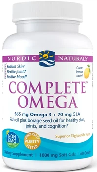 Комплекс омега Nordic Naturals Complete Omega 565 мг 60 капсул (768990017704)