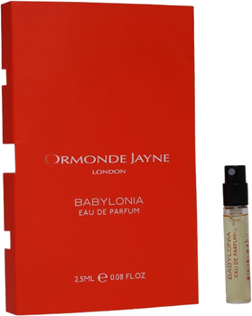 Пробник Парфюмированная вода для женщин Ormonde Jayne Babylonia 2.5 мл (MN25471)