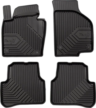 Автомобільні килимки поліки в салон Frogum 3D для Volkswagen Passat B6 05-09 Фольксваген Пасат Б6 чорні SO0600