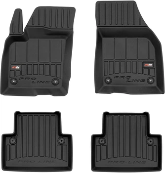 Автомобильные коврики в салон Frogum 3D на Volvo V50 1 04-12 Вольво В50 черные SO0896-2