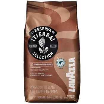 Кава арабіка Lavazza La Reserva de Tierra Selection зерно 1 кг