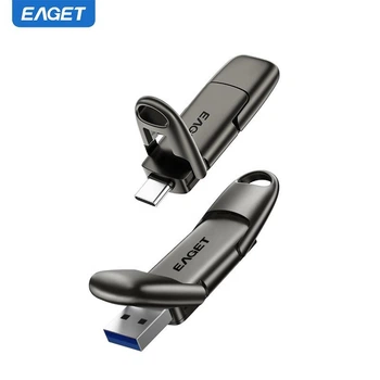Флешка EAGET SU50 USB TYPE-C інтерфейси, 256Gb