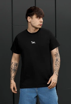 Мужская Футболка Стаф Черная С Логотипом Базовая Staff Logo Black XS (386854)