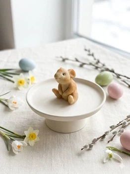 Шоколадні фігурки для декору пасок до Великодня Chocolina ручної роботи
