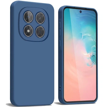 Чехол Fiji Full Soft Premium для Xiaomi Redmi Note 15 противоударный бампер с микрофиброй Dark Blue