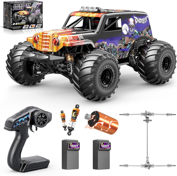 RC Машинка HS14411 1:14 4WD внедорожник на радиоуправлении до 50 км/ч полный привод 2 АКБ