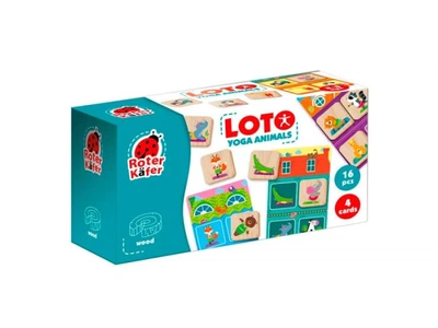 Настольная игра Лото Yoga Animals, Vladi Toys, RW4012