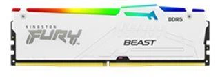 Оперативна пам'ять Kingston DDR5 32GB 6000 FURY Beast Білий RGB EXPO (KF560C36BWEA-32)