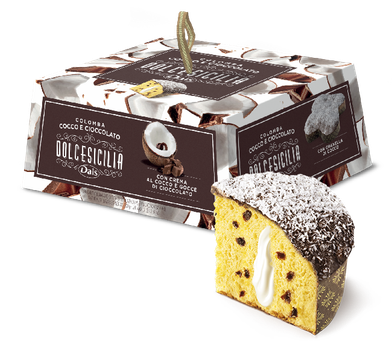Кекс Коломба Dais Dolcesicilia Colomba Cocco e Cioccolato 750 г