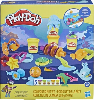 Zestaw kreatywny Hasbro Play-Doh Przyjaciele oceanu F3609 (5010993973569)