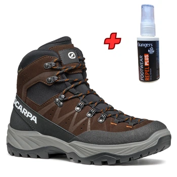 Черевики SCARPA Boreas GTX Mud/Orange 44 + Подарунок Спрей для водостійкого просочення взуття Grangers Footwear Repel Plus 50 ml