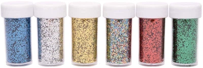 Zestaw brokatów do włosów Colorations Bioglitter 6 x 20 g 6040458 (5710903700475)