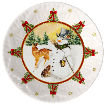 Миска святкова Villeroy & Boch Toy’s Fantasy Snowman 16.5 см (4003686440517)