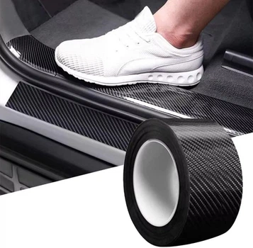 Карбоновая пленка Carbon Fiber ширина 10 см длина 300 см Black