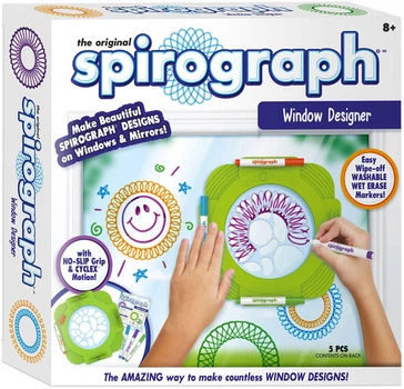 Набір для творчості PlayMonster Spirograph Window Designer 4650532 (93514233392)