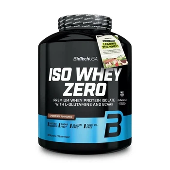 Сироватковий ізолят Iso Whey Zero BioTech, лимонний чизкейк, 1,81 кг
