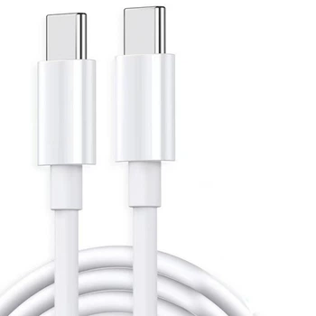 Кабель Type-C to Type-C 100W PD 5A 1 м швидка зарядка, кабель USB-C для ноутбука, смартфона та power bank