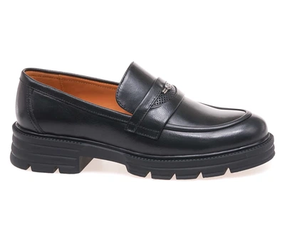 Лофери жіночі Anemone PY6808A-32A/BLACK LTHR 36 Чорний