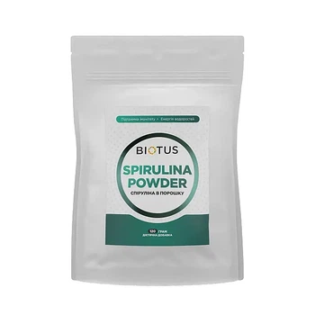 Спіруліна в порошку BIOTUS Spirulina Powder 120 г
