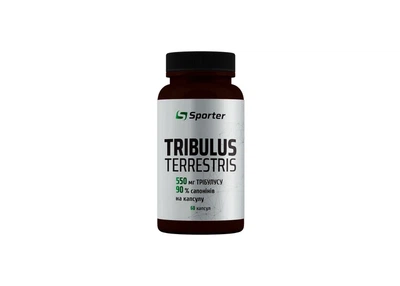 Трибулус Sporter Tribulus Terrestris 550 mg 60 капсул в упаковці (VMD-1207453)