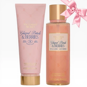 Набір Victoria's Secret Glazed Petals & Berries Fragrance Mist + Lotion (213/217)