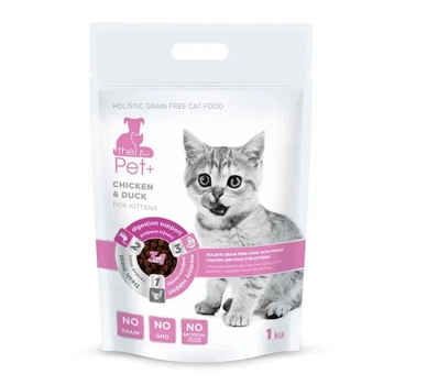 thePet+ Chicken & Duck Kittens — повнораціонний корм для кошенят з куркою та качкою 1 кг