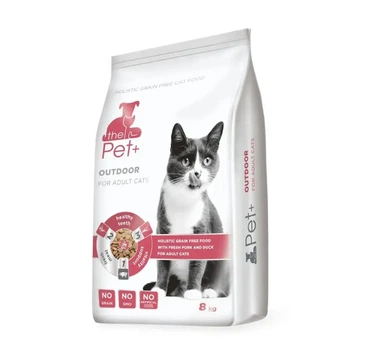 thePet+ Outdoor – повнораціонний корм для котів, що живуть у приміщенні та надворі 8 кг