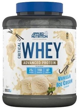 Протеїновий коктейль Applied Nutrition Critical Whey у порошку 2000 г Ванільне Морозиво (5056555204719)
