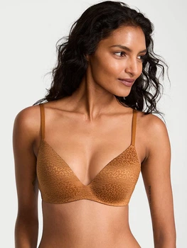Бюстгальтер з кісточками безшовний Victoria's Secret 442583390 32C Коричневий (1159865383)