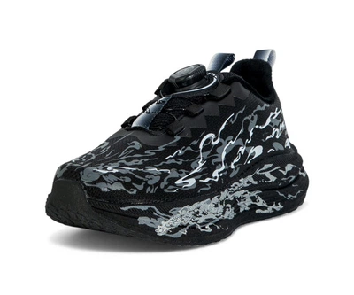 Кроссовки Calorie CP33650 чорно-сірі (33-38) Чёрный 38
