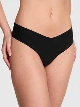 Трусики танга женские Victoria's Secret 660930667 XS Черные (1159857153)