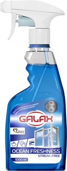 Средство для мытья стекол и зеркал Galax Океанская свежесть 1 л (4823128000815)