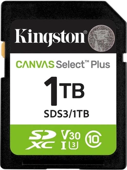 SDXC Kingston 1 TB SDXC Canvas Select Plus Gen3 SDS3/1TB