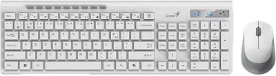 Комплект (клавиатура, мышь) Genius SlimStar 8230 White (31340015423)