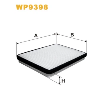 Фильтр салона WIX FILTERS ВАЗ 2110 (WP9398)