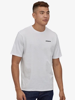 Футболка довга чоловіча Patagonia 38504-WHI L Біла (800070265834)