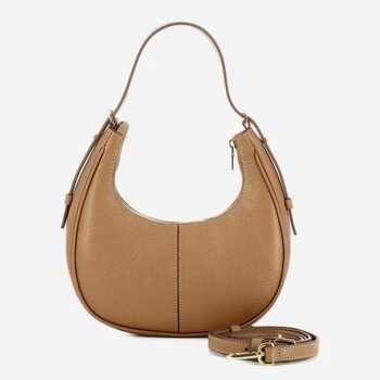 Torebka crossbody damska skórzana IUNTOO 13187-2AM Brązowa (800070358120)