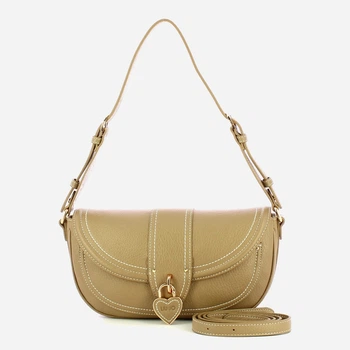 Torebka crossbody damska mała Liu Jo AA6062E1109-01679 Beżowa (800070353974)
