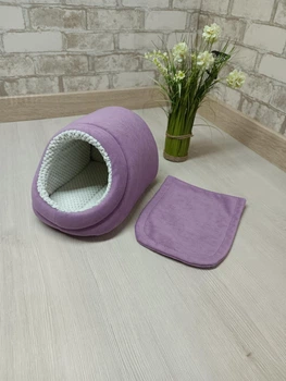 Будинок для морських свинок, шиншил, гризунів Animals_joy Норка S 18*24 см (156)