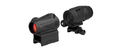 Комплект Sig Optics коллиматор ROMEO-MSR Gen II 2 MOA и магнифер JULIET3-MICRO 3X22 MM