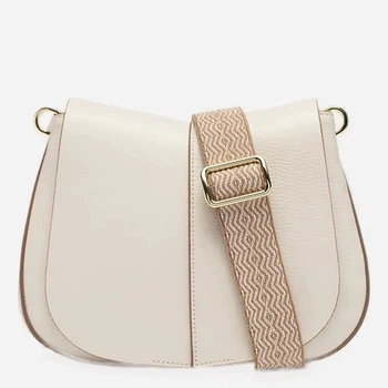 Torebka crossbody damska skórzana Gianni Chiarini BS-6036/COMM-GRN-NAOP-3890 Mleczna (800070354417)