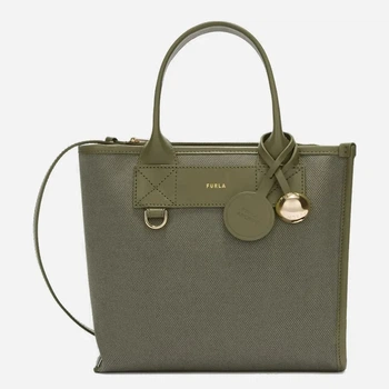 Torebka crossbody damska materiałowa Furla WB02038BX20934555S1007 Zielona (800070358013)