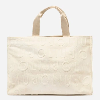 Torebka shopper damska materiałowa Liu Jo 2A6026T0300-X0757 Biała (800070353917)