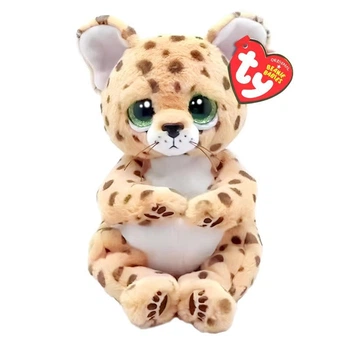 Мягкая игрушка TY Beanie Bellies Леопард Lloyd, высота 22 см (16см в сидячем положении) 41282