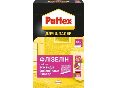 Клей для шпалер PATTEX 250г "Флізелін" для всіх видів флізелінових шпалер