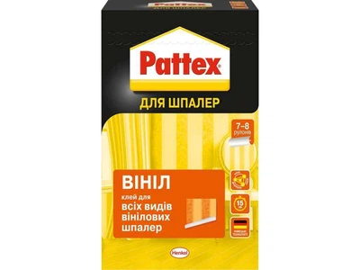 Клей для шпалер PATTEX 250г "Вініл" (7-8 рул.) для всіх видів вінілових шпалер